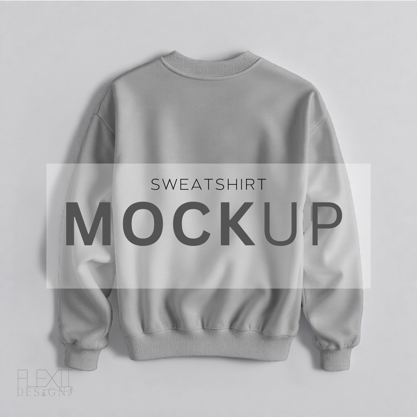 Sweatshirt Mockup Back Side V.11
