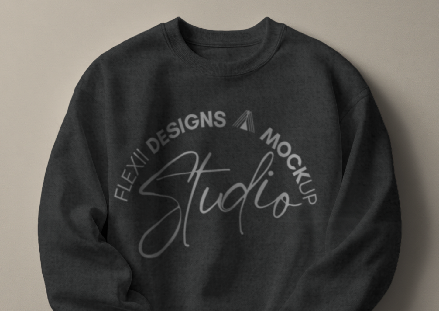 Gildan 18000 Sweatshirt Mockup | Front Flatlay PSD for Etsy, POD & Shopify