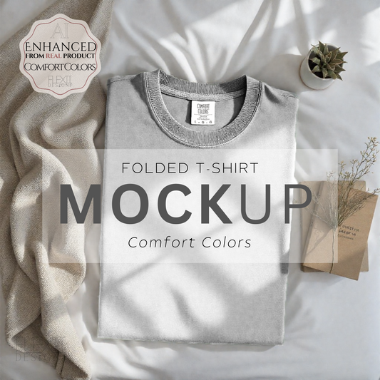 Folded Comfort Colors T-shirt V.6