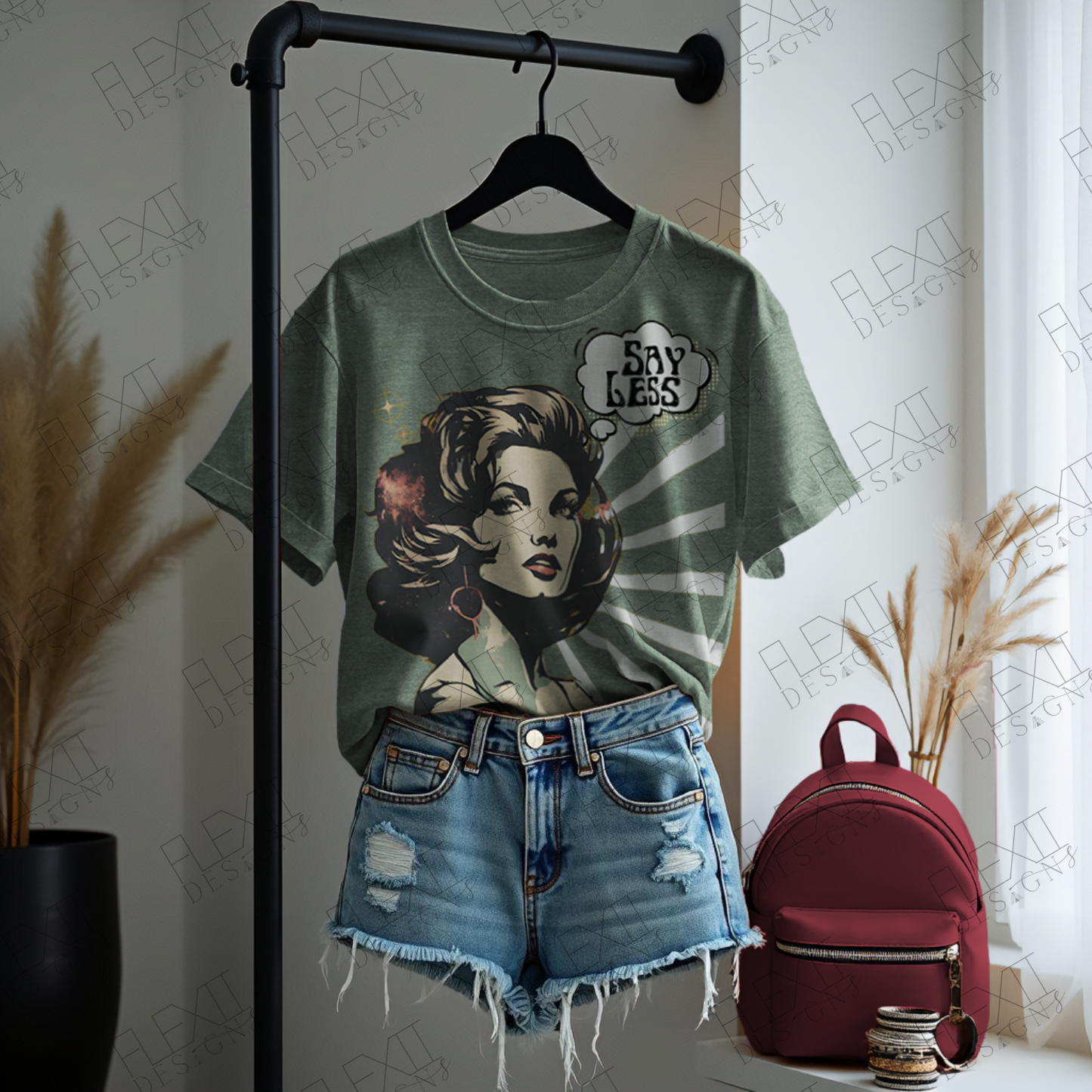 T-Shirt On Hanger V.16