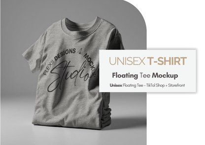 Floating T-Shirt Mockup | Storefront Photography PSD Template