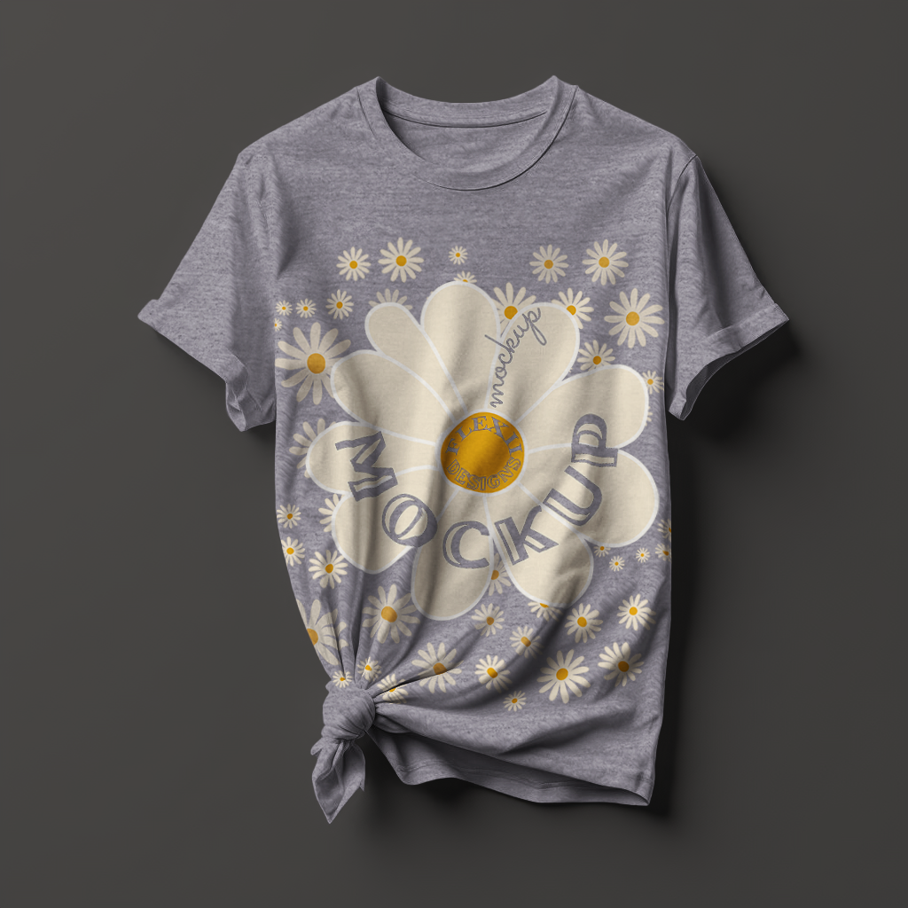 ·V.3· Knot Tee Mockup