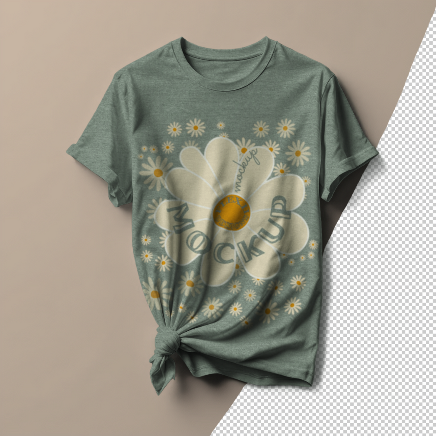 ·V.3· Knot Tee Mockup