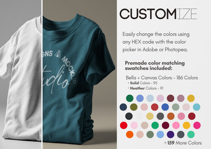 Floating T-Shirt Mockup | Storefront Photography PSD Template