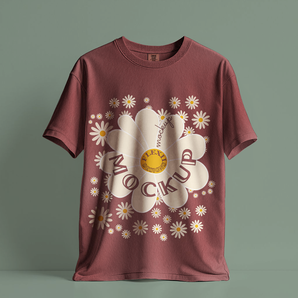 T-Shirt Mockup Comfort Colors V.14